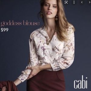 Cabi blouse style # 3694 "Goddess Blouse." NWOT. No imperfections!